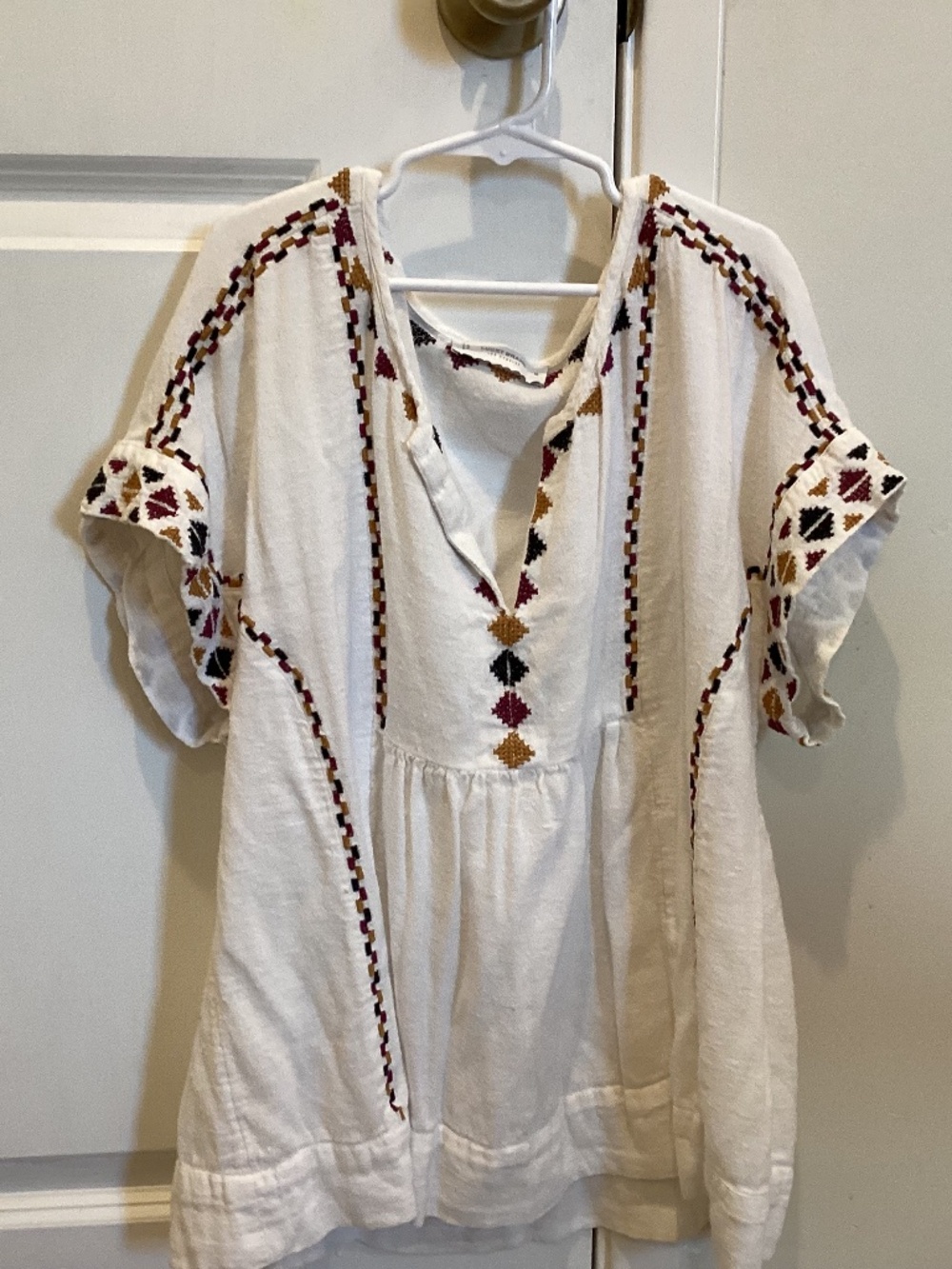 Lucky brand Los Angeles short sleeve shirt, size M.